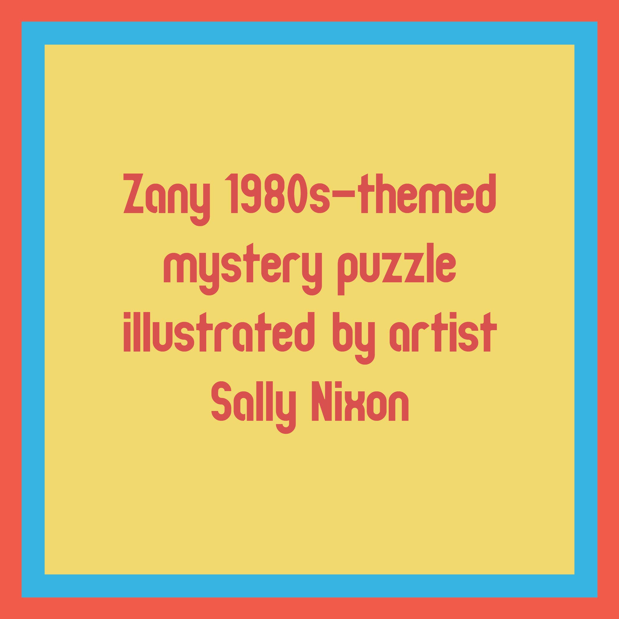 Chronicle Books - Mysteries of the 80s Death by Crab Leg 500-Piece Puzzle