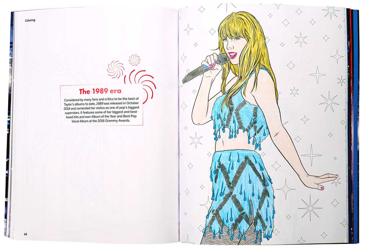 Simon & Schuster - Taylor Swift Coloring & Activity Book: Tour Edition by Editors of Thunder Bay Press