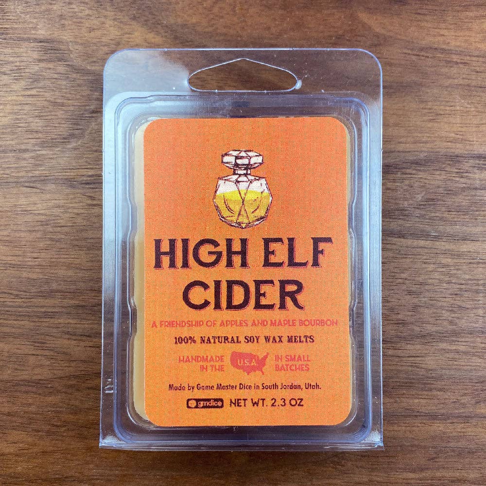 Game Master Dice - High Elf Cider Gaming Candle