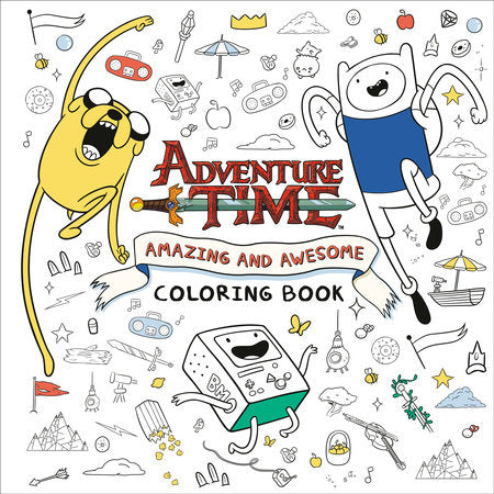 Adventure Time coloring book