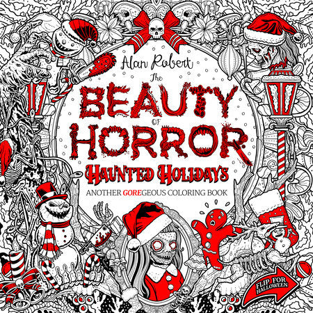 Beauty of Horror haunted holidays coloring book