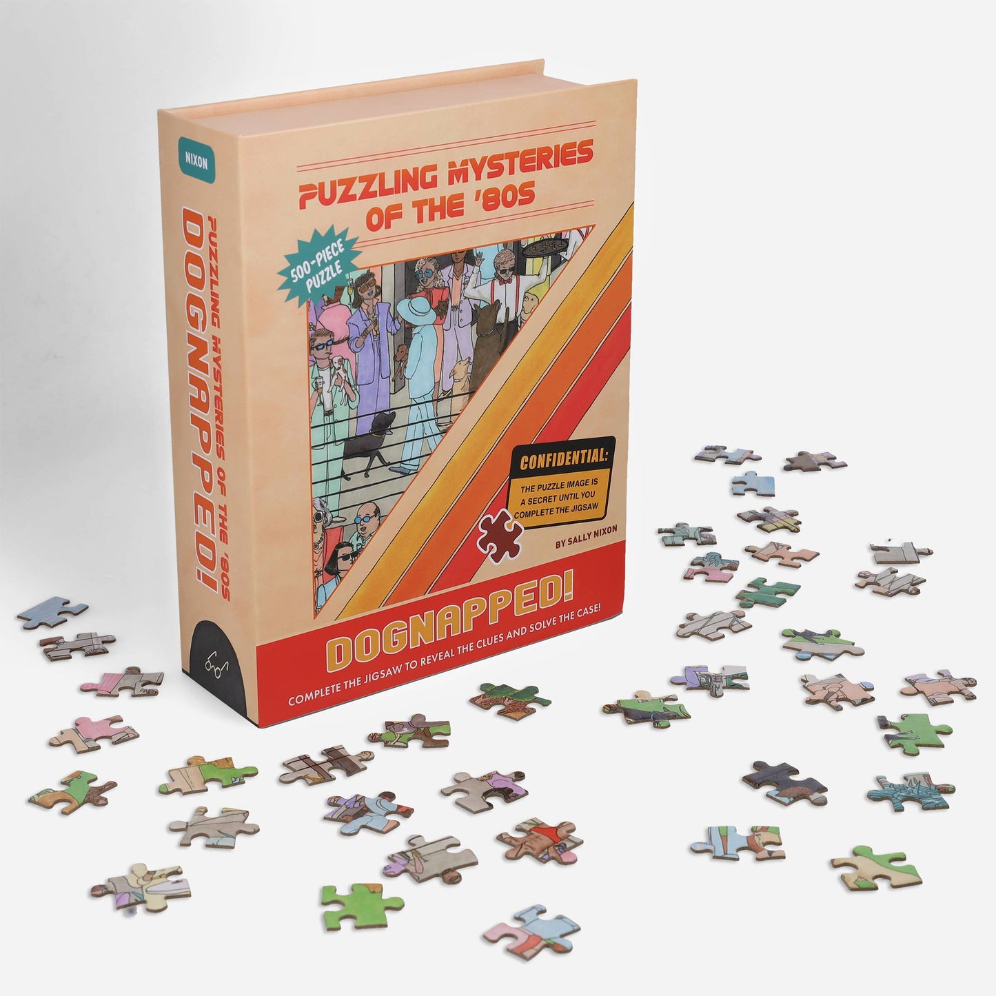 Chronicle Books - Mysteries of the 80s Dognapped! 500-Piece Puzzle