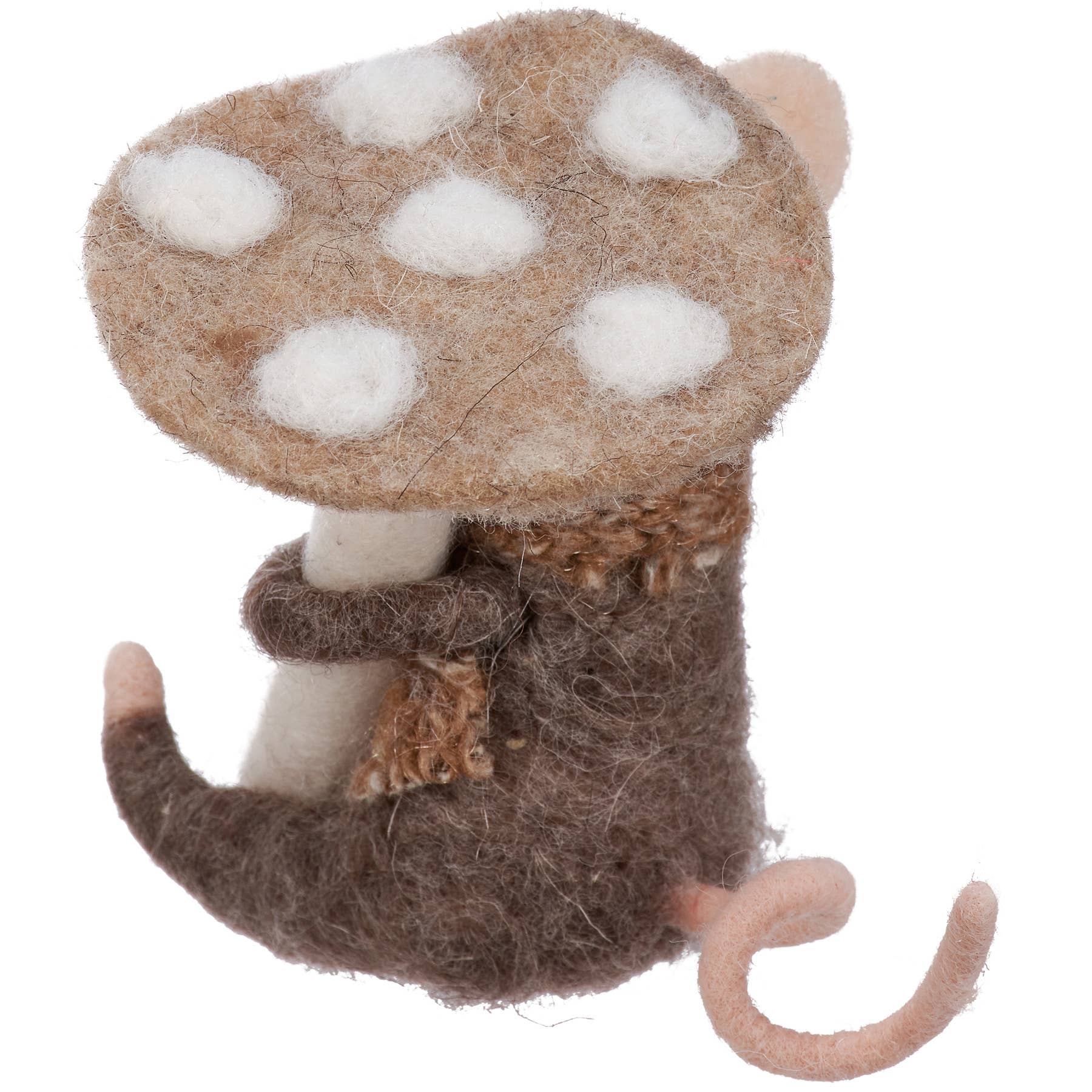 Primitives by Kathy - Brown Mushroom Mouse Critter