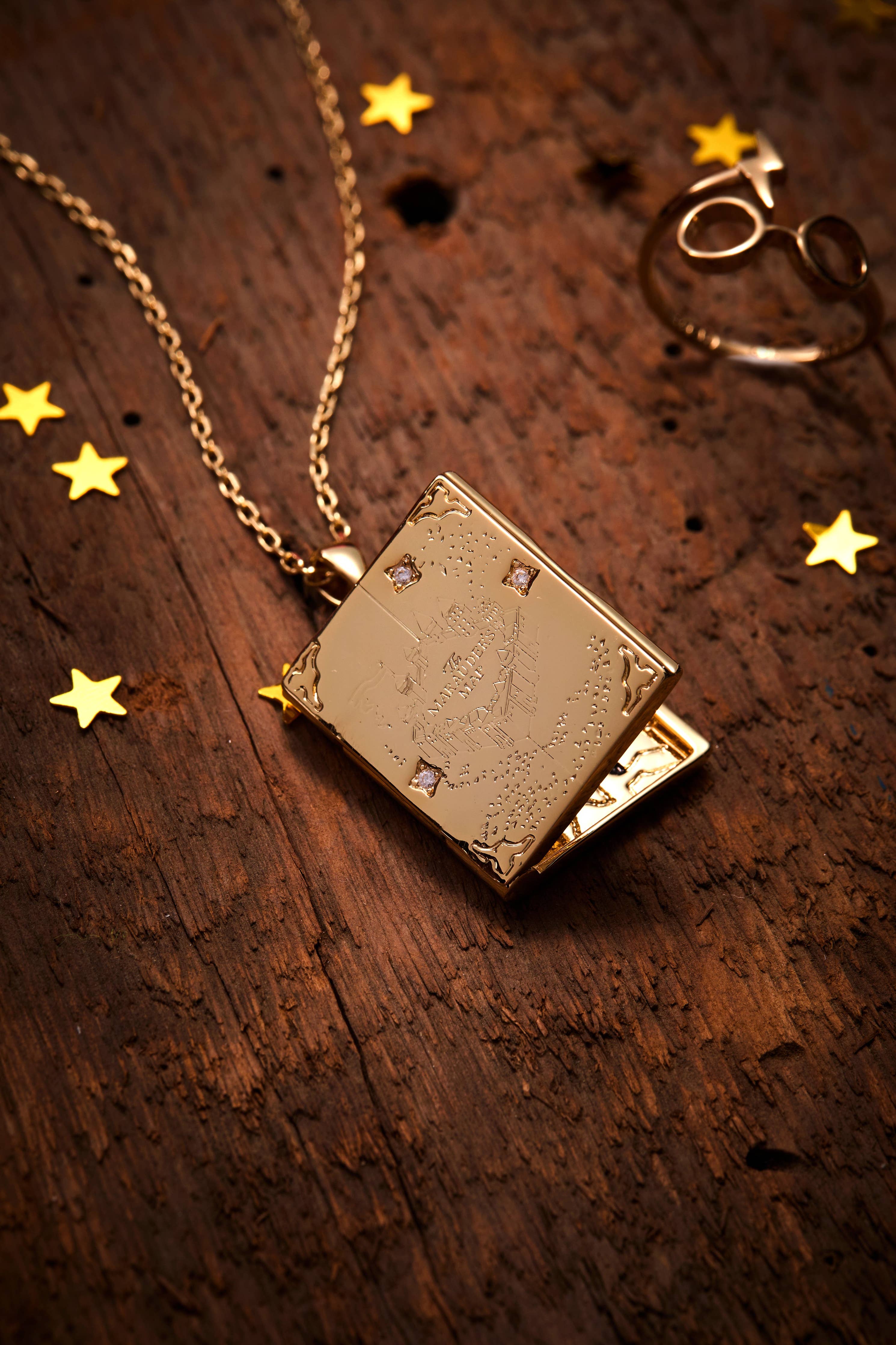 Alex and Ani - Harry Potter™ Mischief Managed Locket Necklace