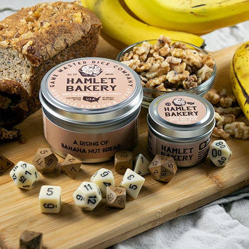 Game Master Dice - Hamlet Bakery Gaming Candle