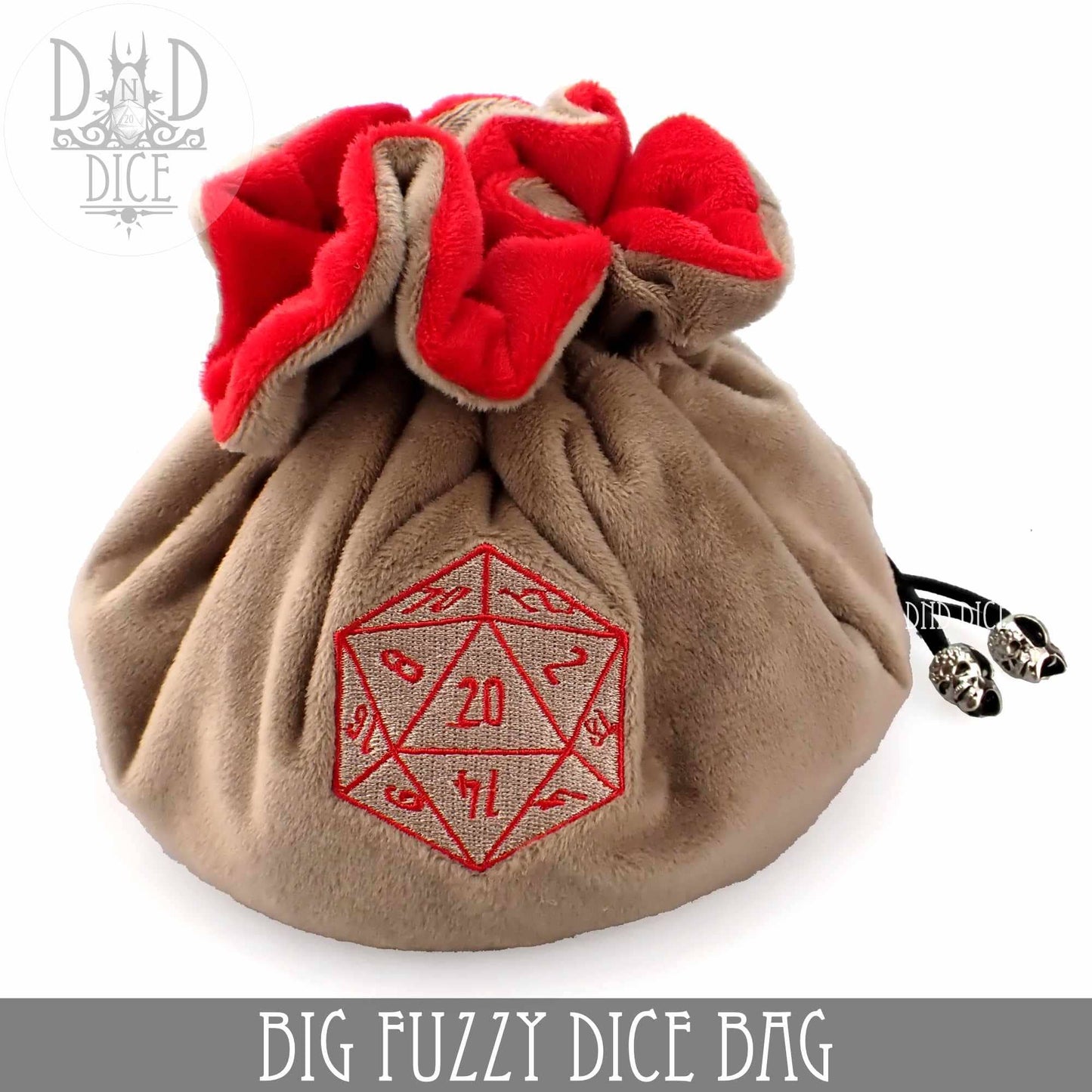 DNDDICE.COM - Big Fuzzy Dice Bag - 6 Colors