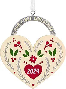 Hallmark Our First Christmas 2024 Christmas Ornament