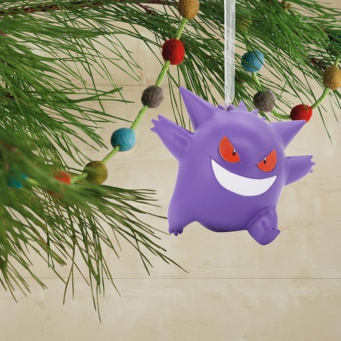 Hallmark Pokémon Gengar Christmas Ornament