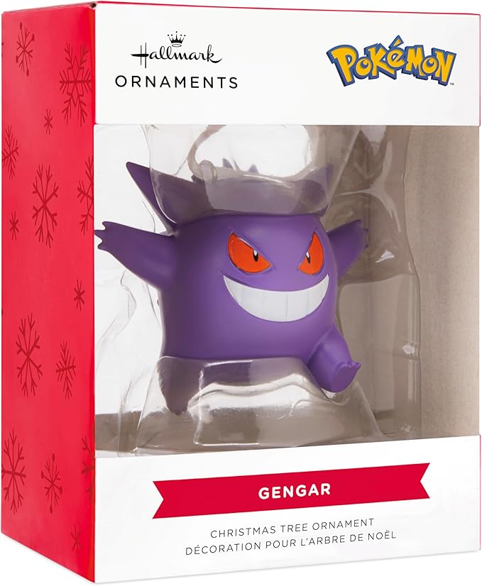 Hallmark Pokémon Gengar Christmas Ornament