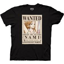 Nami Wanted Dead Or Alive Unisex Tshirt