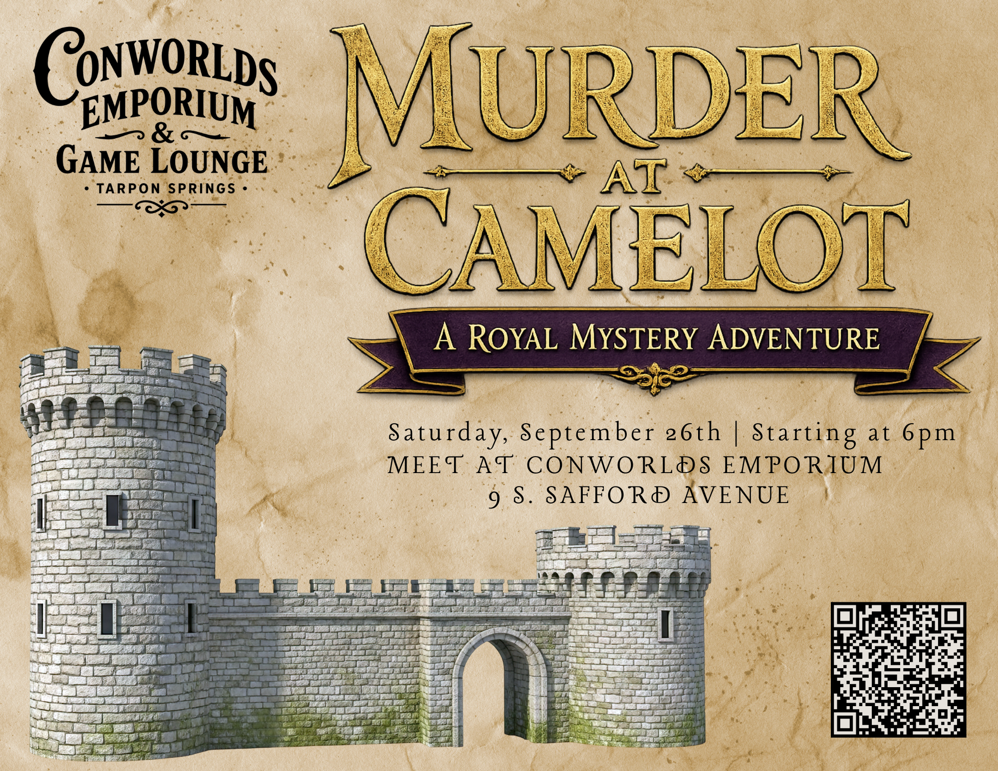 Murder at Camelot: A Royal Mystery Adventure {September 26th)