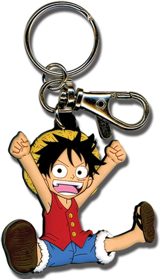 SD Luffy PVC Keychain