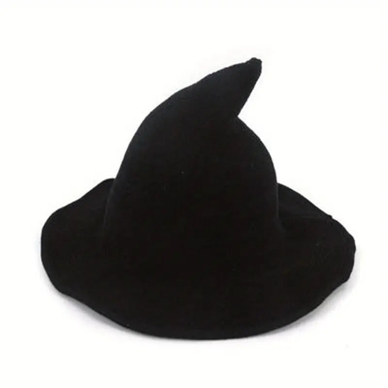 Trendy Knitted Witch Hat