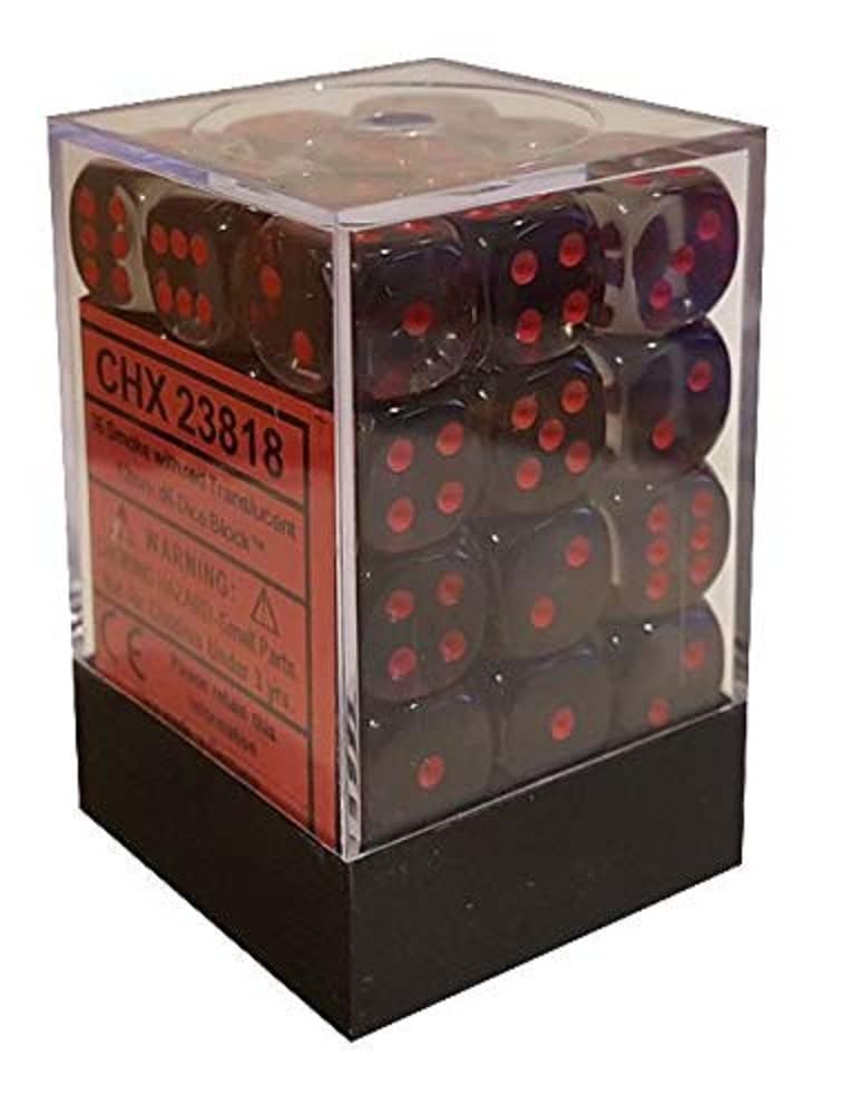 Dice: Chessex 12mm d6 Dice Block (36 Dice)