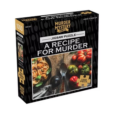 1000 piece Jigsaw - A Recipe for Murder