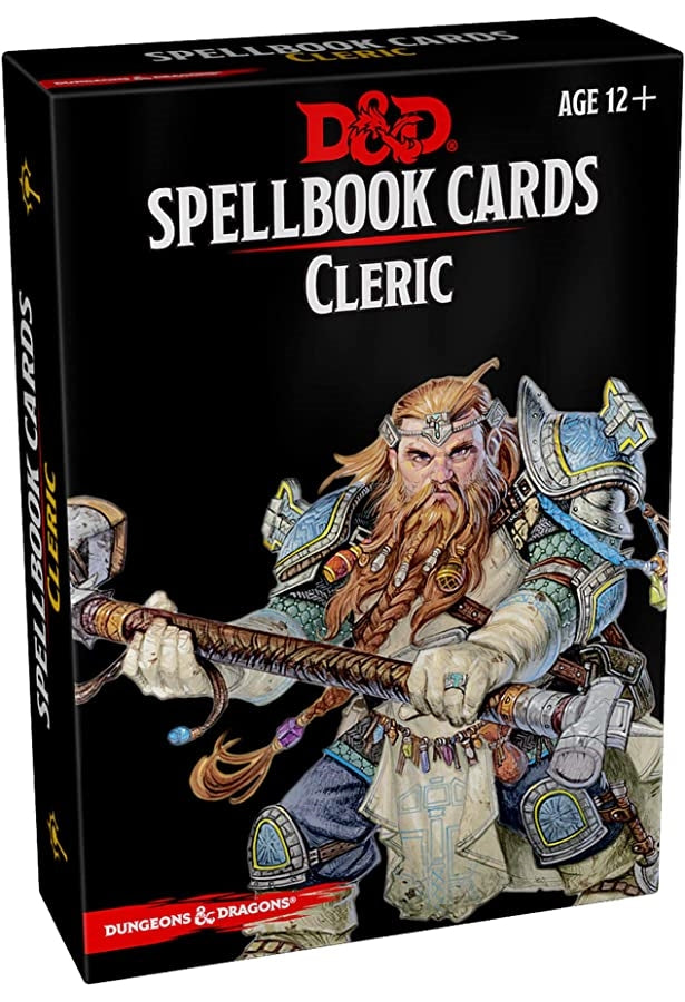 Dungeons & Dragons RPG: Spellbook Cards - Cleric Deck (149 cards)