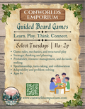 Guided Tabletop Board Game Sessions
