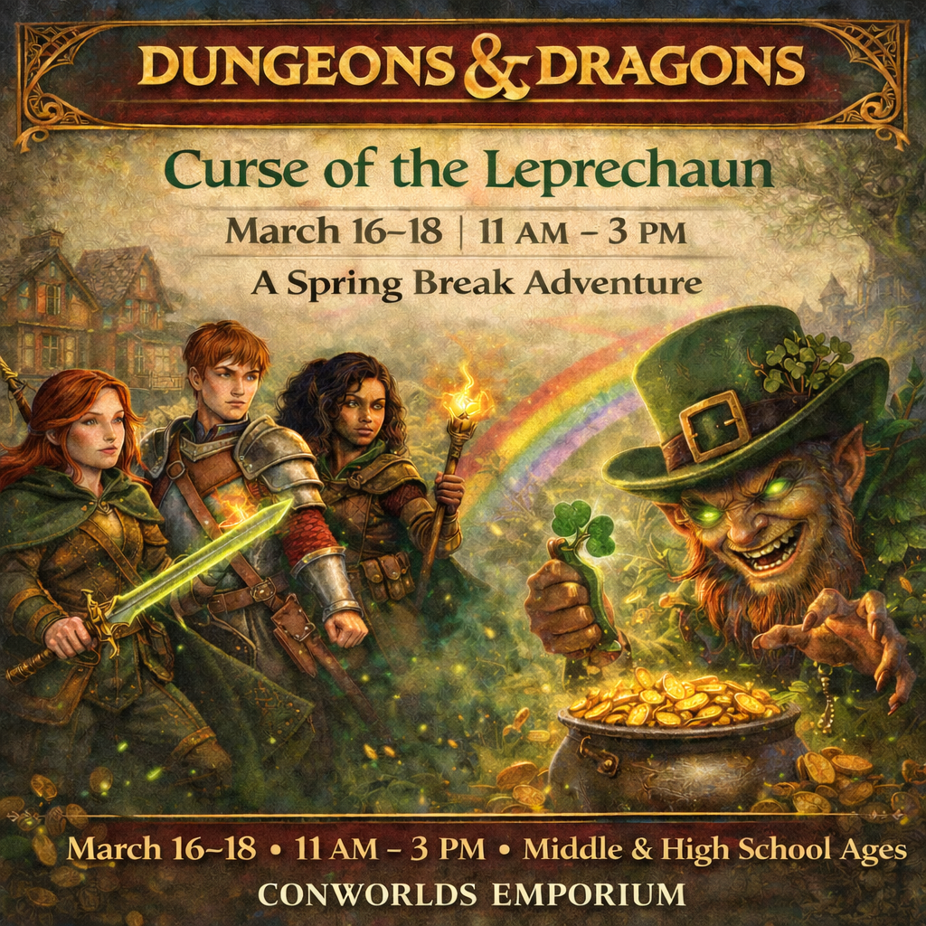 Teen Dungeons & Dragons Spring Break Campaign - Curse of the Leprechaun