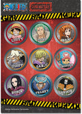 One Piece Hazard Group Sticker Set