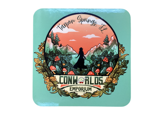 Conworlds Emporium Coaster - Green