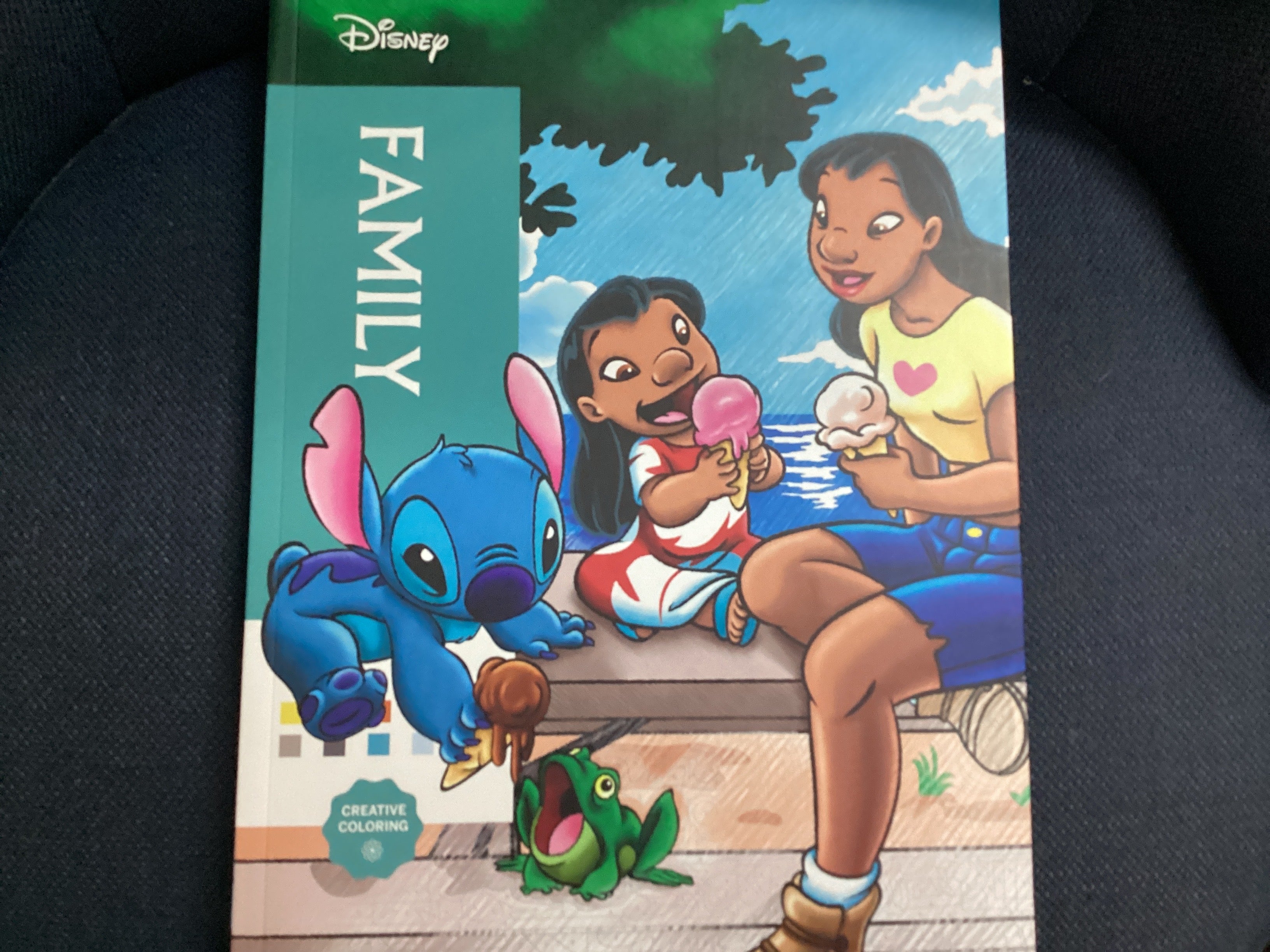 Disney Family mystery coloring