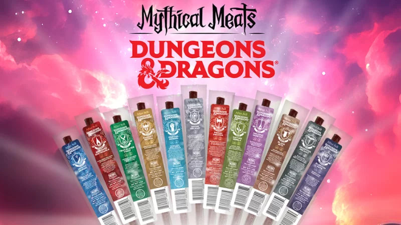 Mythical Meats: Dungeons & Dragons Variety Meat Sticks 1oz
