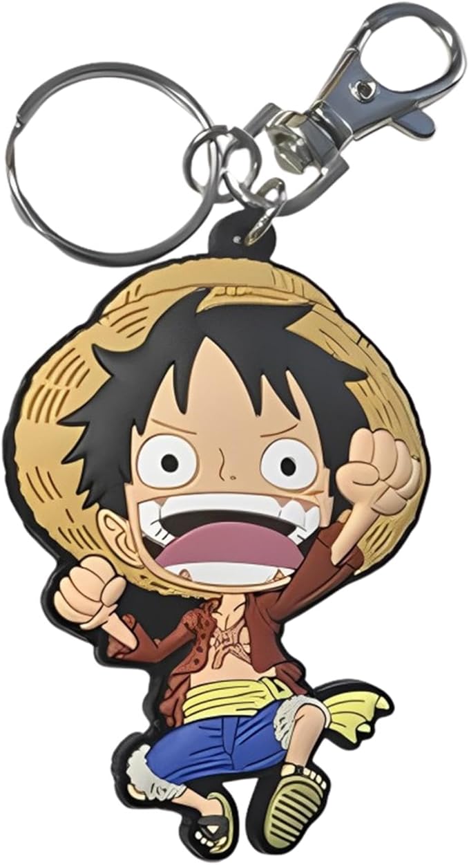 Luffy PVC Keychain 2.5”