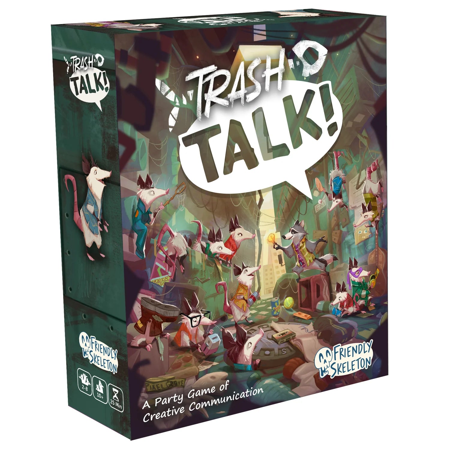 Friendly Skeleton: Trash Talk Board Game