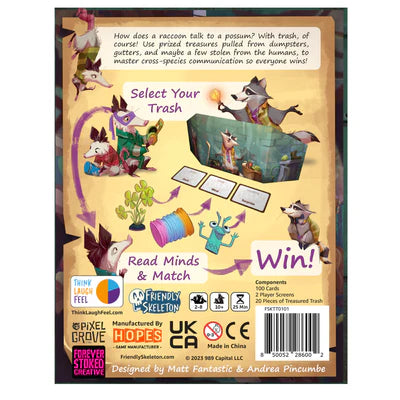 Friendly Skeleton: Trash Talk Board Game