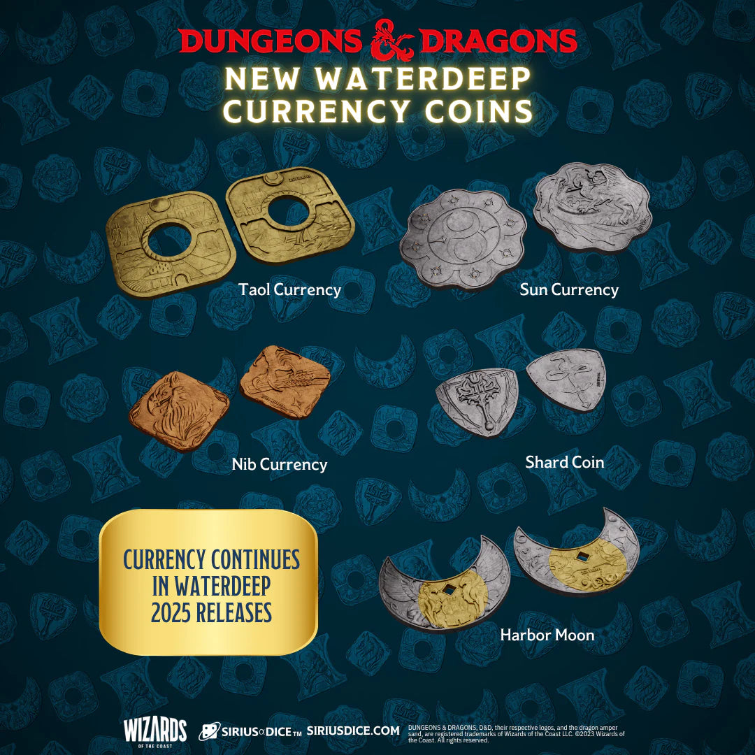 Dungeons & Dragons The Yawning Treasure Portal Pack: Waterdeep Collection | Sirius Dice