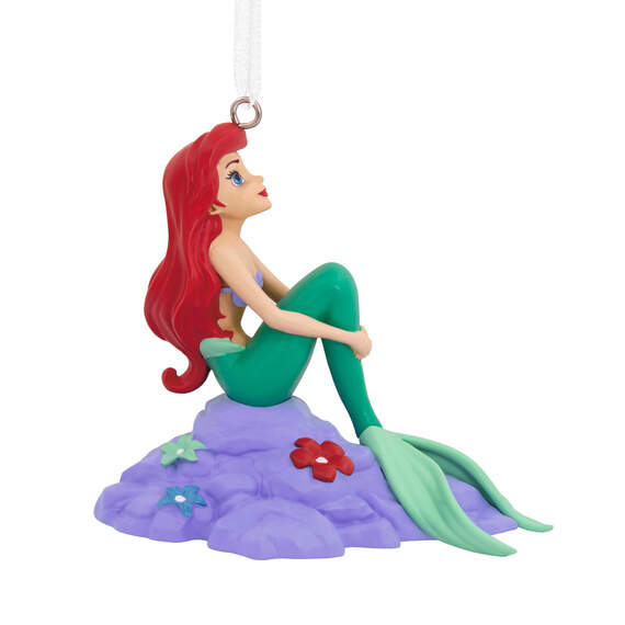 Disney The Little Mermaid Ariel on Rock Hallmark Ornament