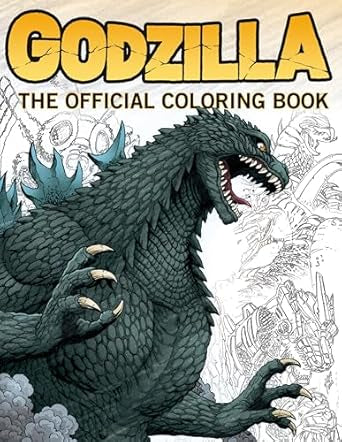 The official Godzilla coloring book