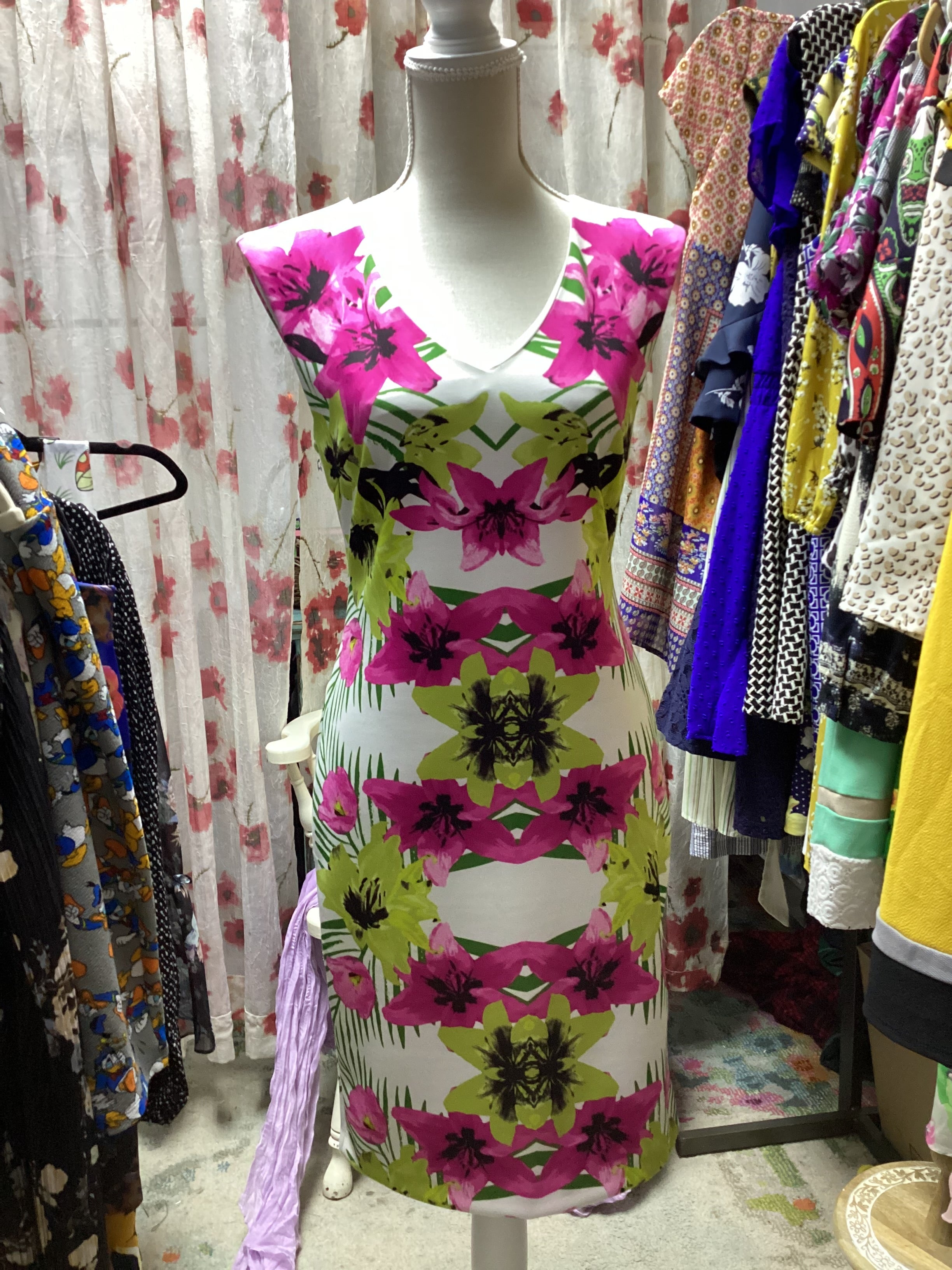 I.N.C International concepts : floral multicolored Dress Size Medium