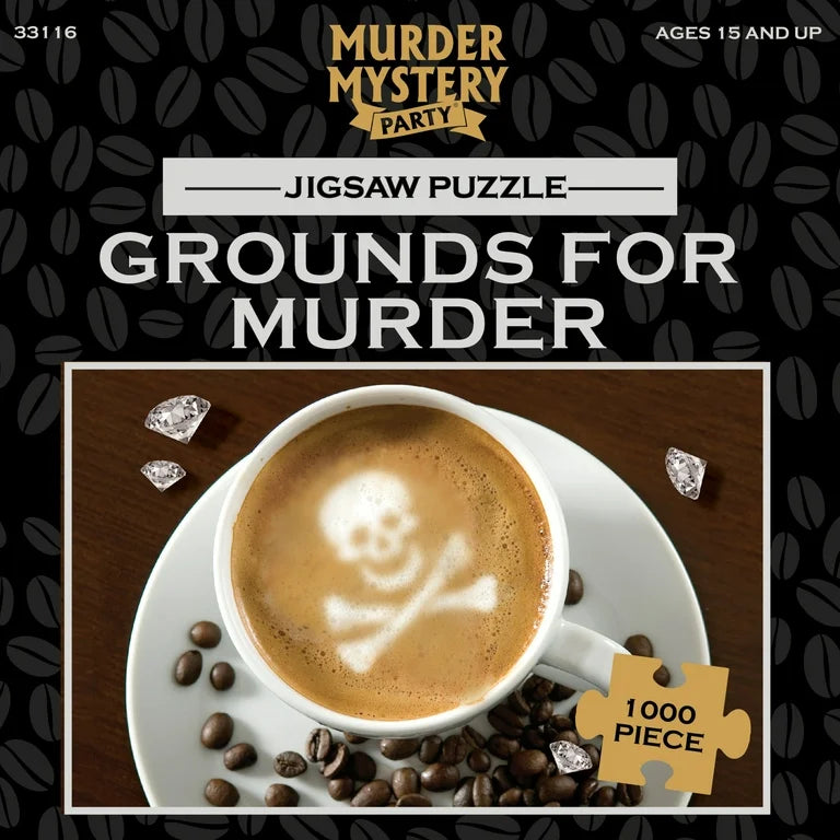 1000 piece Jigsaw - Grounds for Murder