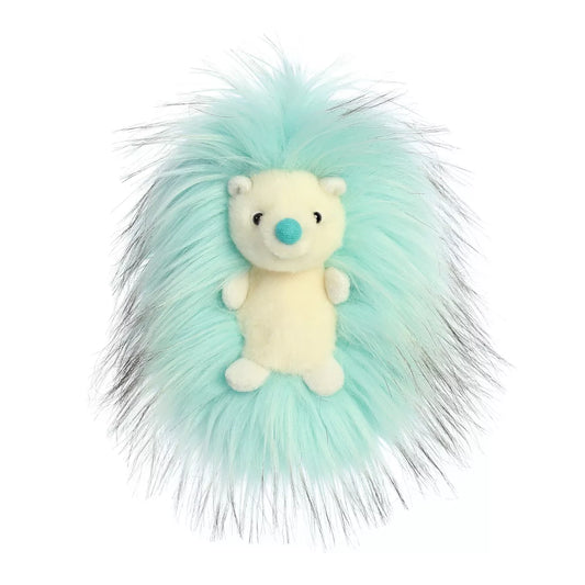 Aurora Luxe Boutique 6" River Hedgehog Blue Stuffed Animal