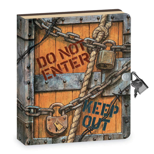 Keep Out! Lock & Key Diary