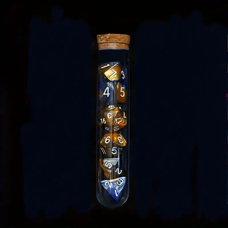 Potion Flask Enchanting Dice Set / 7