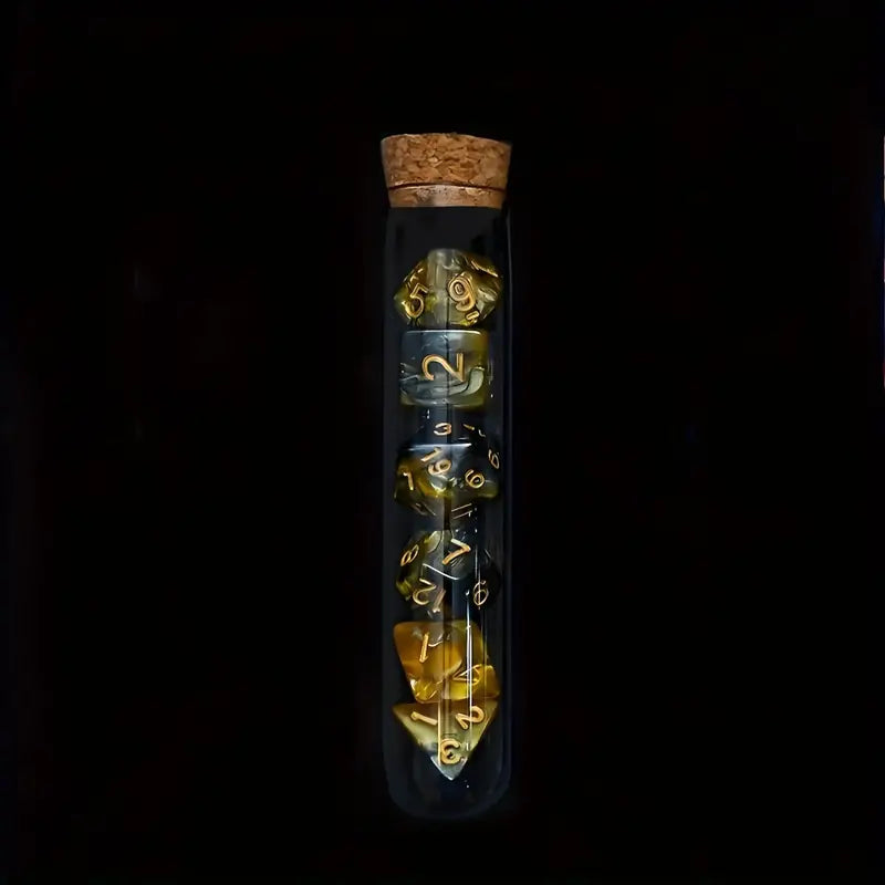 Potion Flask Enchanting Dice Set / 7