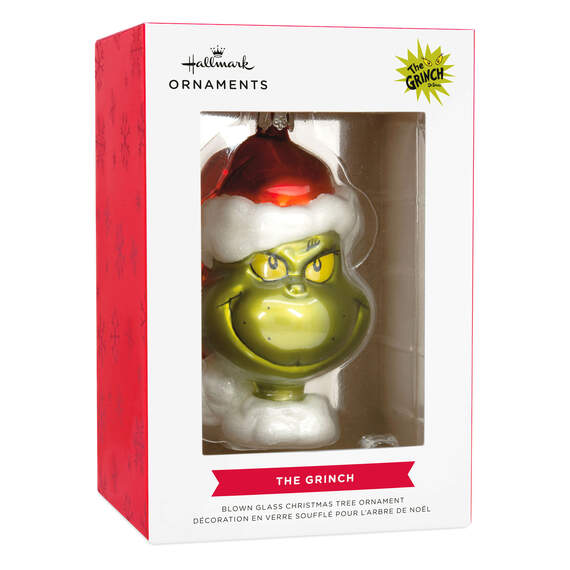 Dr. Seuss's How the Grinch Stole Christmas!™ Grinch Blown Glass Hallmark Ornament