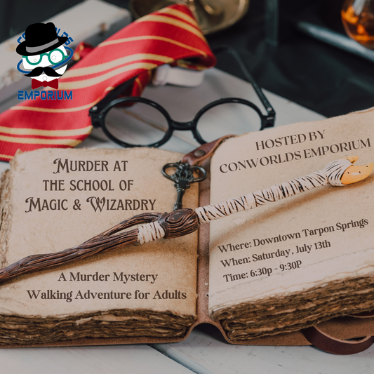 SOLD OUT Murder at the School of Magic & Wizardry Murder Mystery Adventure Crawl - July 13th