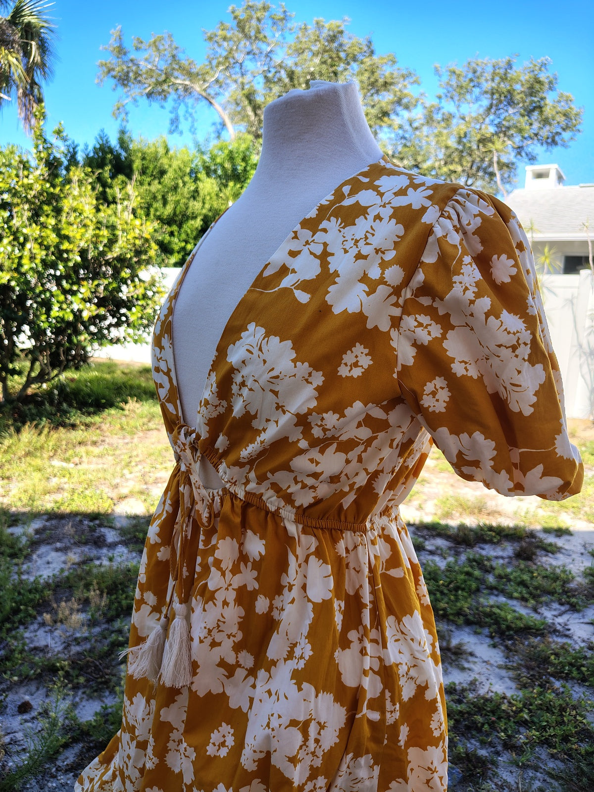 Miami by Francescas Yellow Women's Dress Size Medium