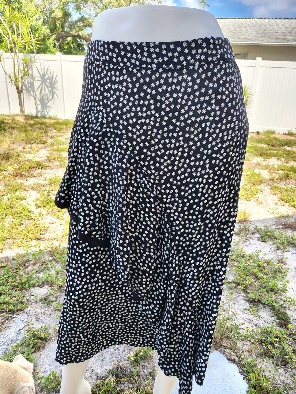 Rachel Zoe Black & White Women's Skirt Size 4