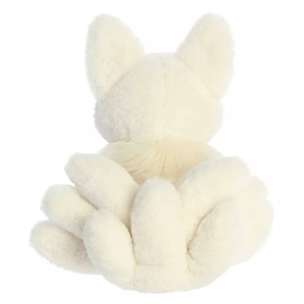 Aurora Medium Kitsune Fantasy Mysterious Stuffed Animal White 10"