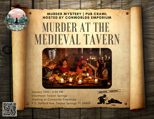 Murder Mystery Pub Crawl hosted by Conworlds Crawls