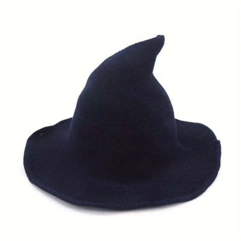 Trendy Knitted Witch Hat