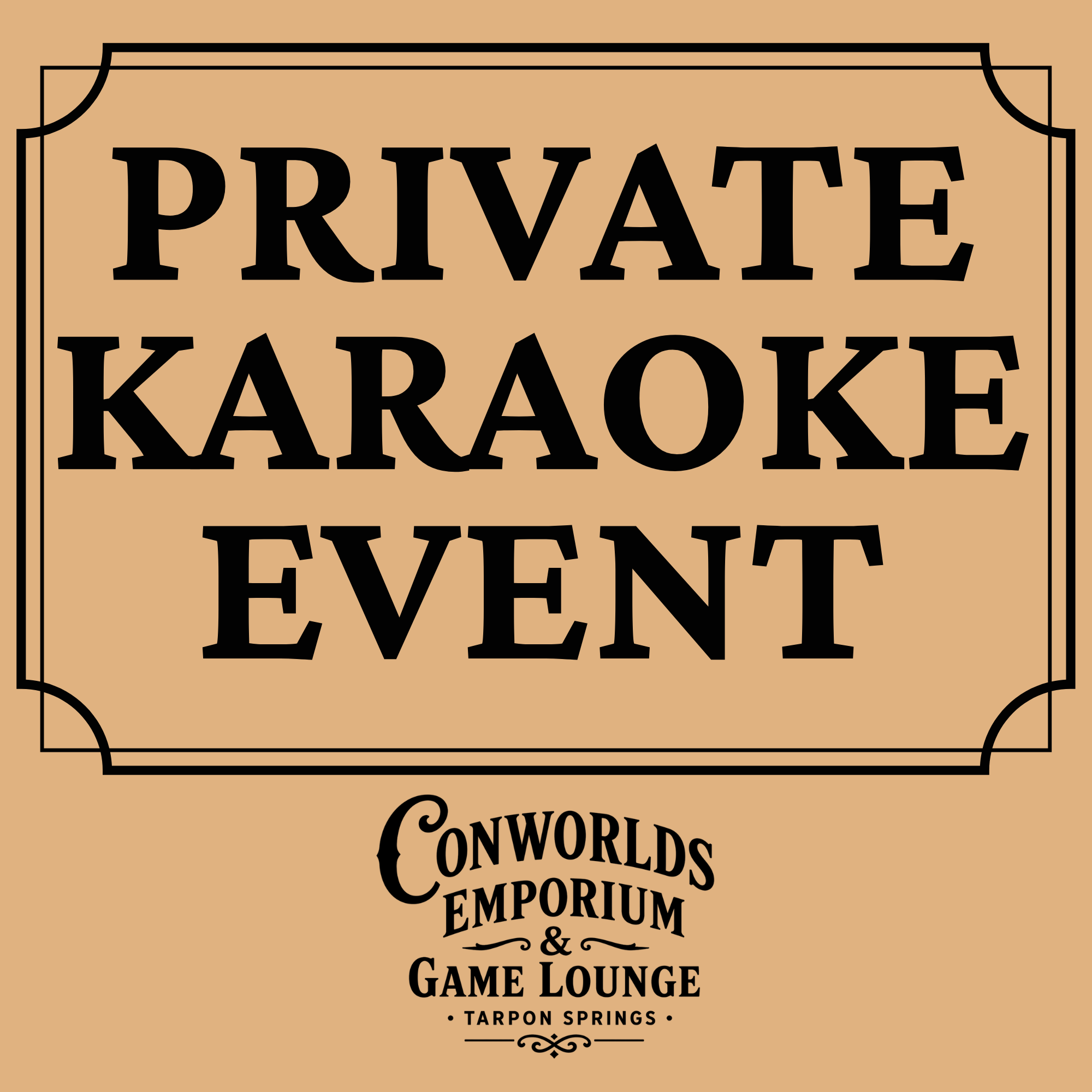 Private Karaoke Event at Conworlds Emporium
