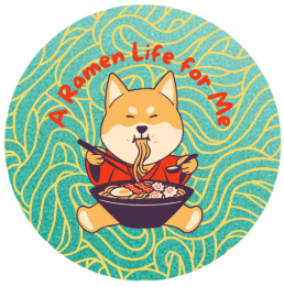 "A Ramen Life for Me" Button 1.75" Button