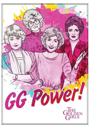 Golden girls GG Power magnet
