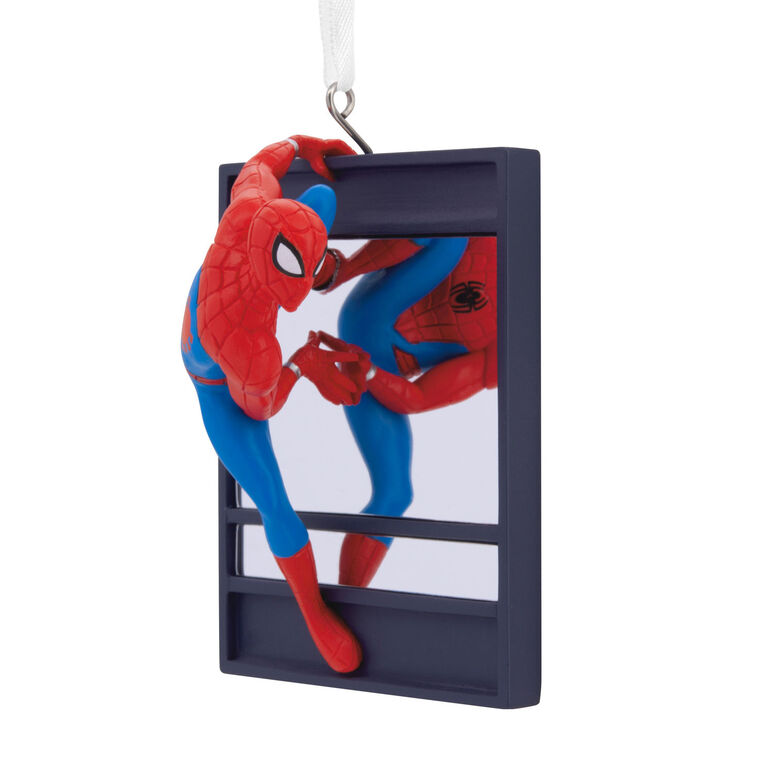 Marvel Spider-Man on Window Hallmark Ornament