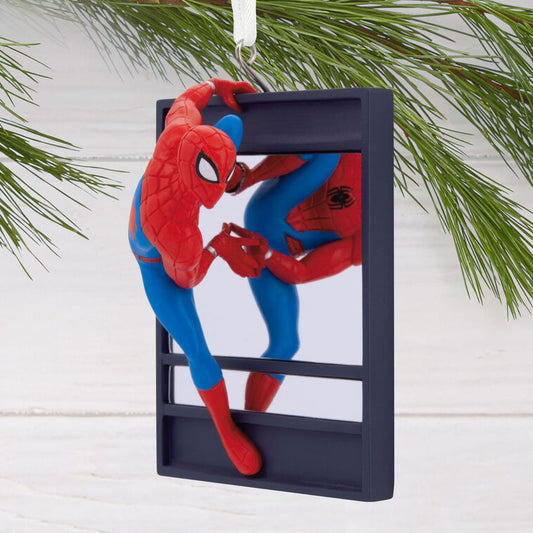 Marvel Spider-Man on Window Hallmark Ornament